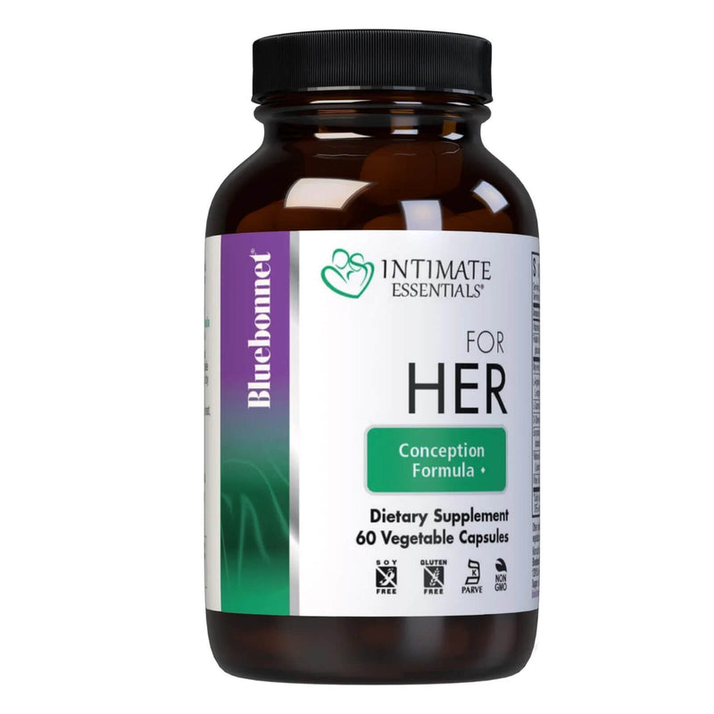 CLEARANCE! Intimate Essentials For Her Conception Formula 60 Vegetable Capsules, BEST BY 03/2025