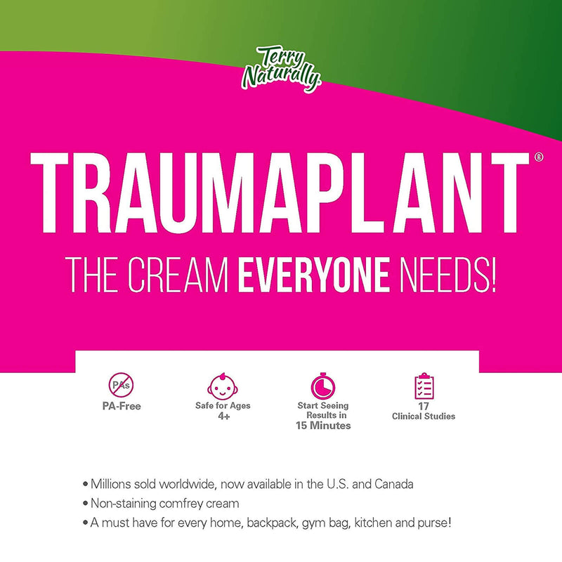 Terry Naturally Traumaplant Comfrey Cream (Topical) 3.53 oz (100g) Cream - DailyVita