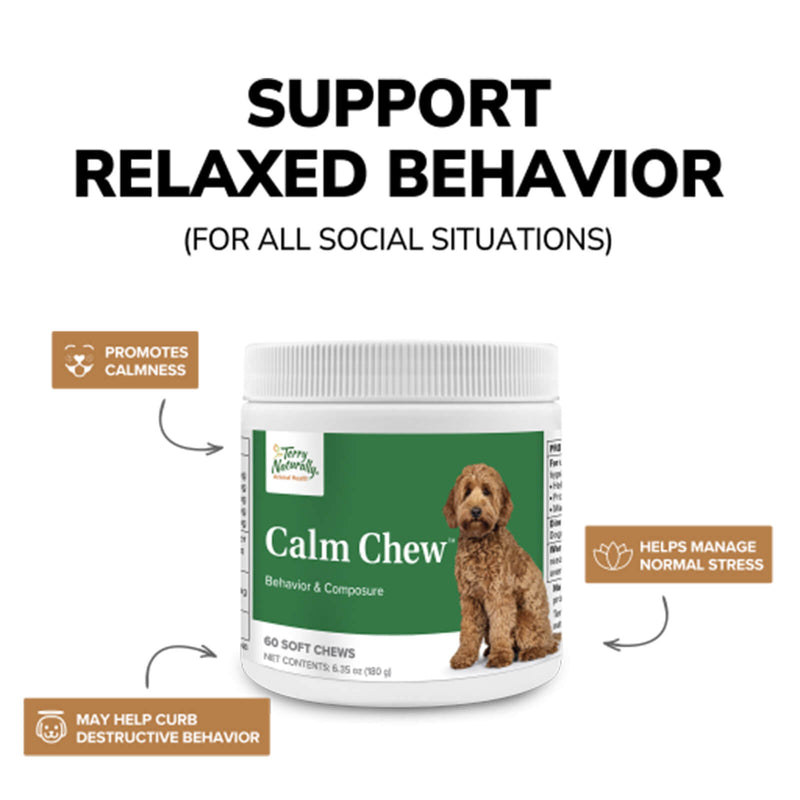 Terry Naturally Calm Chew - Behavior & Composure 60 Soft Chews