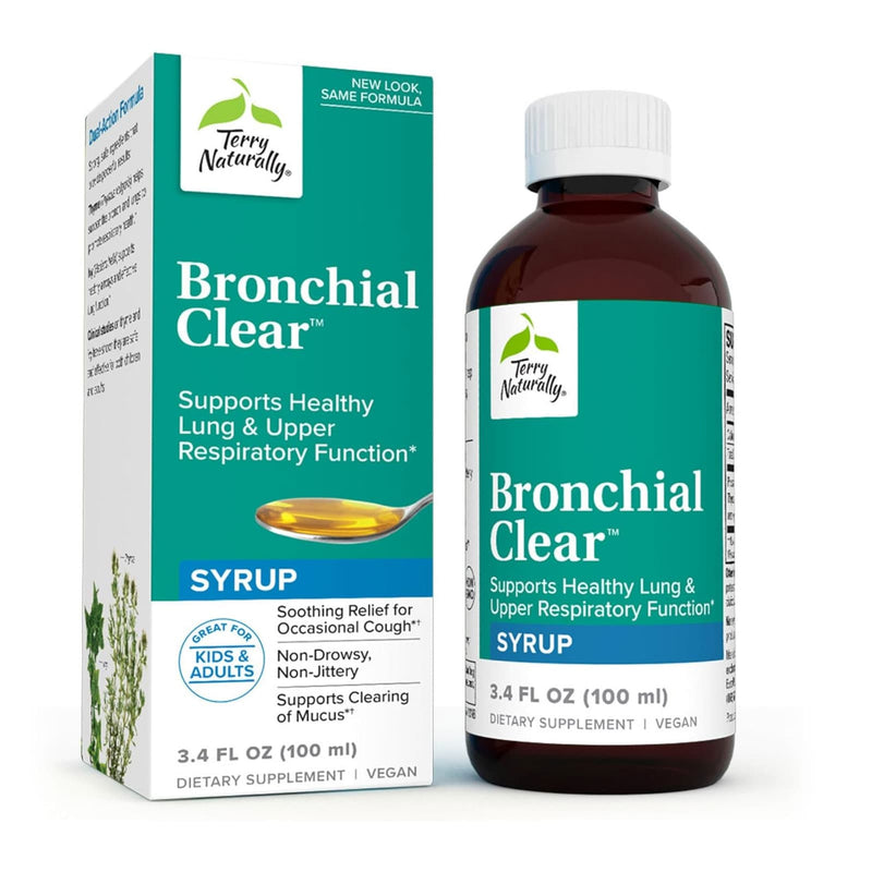 Terry Naturally Bronchial Clear Liquid, 3.4oz 액체
