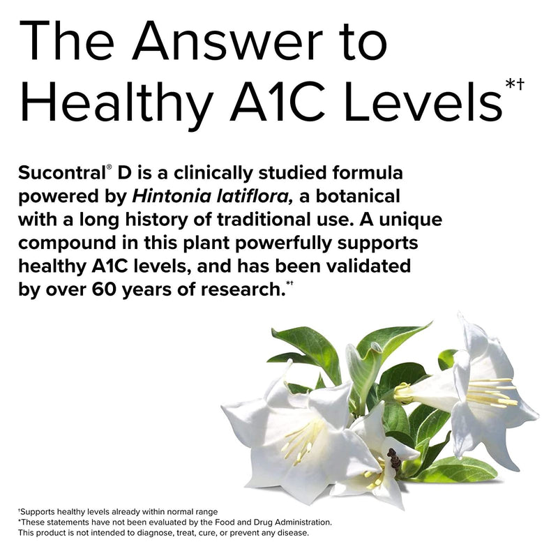 CLEARANCE! Terry Naturally Sucontral D Blood Sugar Balance 120 Caps, BEST BY 11/2025 - DailyVita