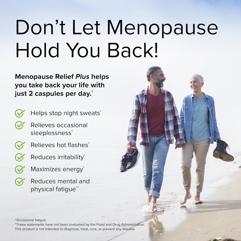 Terry Naturally Menopause Relief Plus 60 Caps - DailyVita