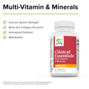 Terry Naturally Clinical Essentials Multi-Vitamin & Minerals 60 Tablets - DailyVita