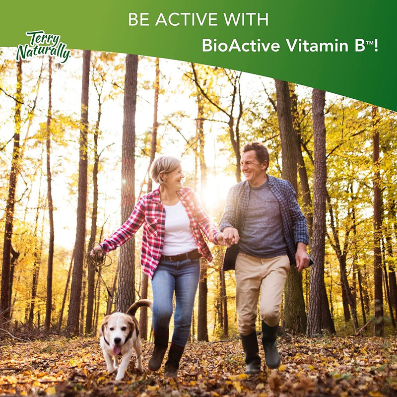 CLEARANCE! Terry Naturally BioActive Vitamin B 60 Caps, BEST BY 09/2025 - DailyVita
