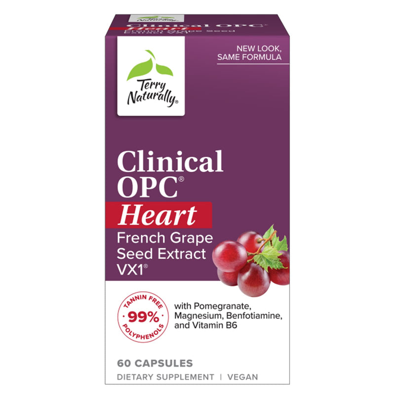 Terry Naturally Clinical OPC Heart 60 Caps - DailyVita
