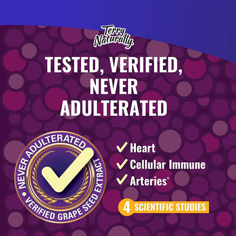 CLEARANCE! Terry Naturally Clinical OPC Heart 60 Caps, BEST BY 02/2026 - DailyVita