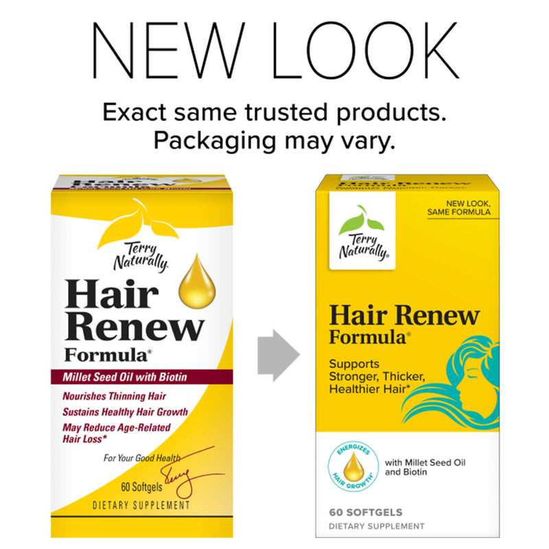 Terry Naturally Hair Renew Formula 60 Softgels