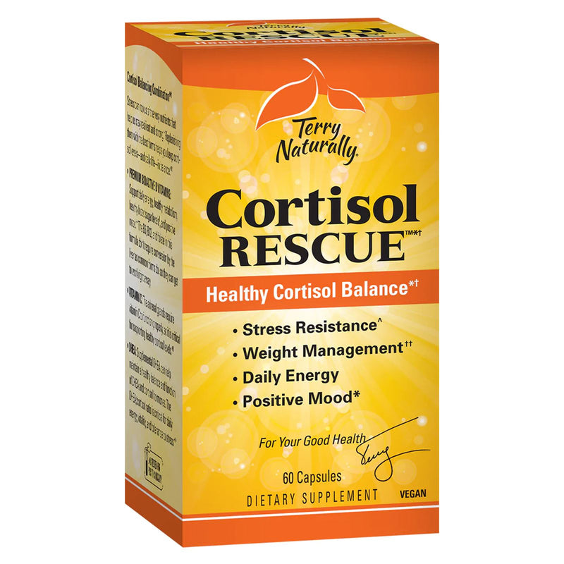 CLEARANCE! Terry Naturally Cortisol Rescue 60 Caps, BEST BY 04/2024 - DailyVita
