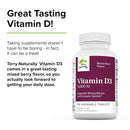 Terry Naturally Vitamin D3 Chewable - 5,000 IU Mixed Berry Flavor 90 Chew Tabs - DailyVita