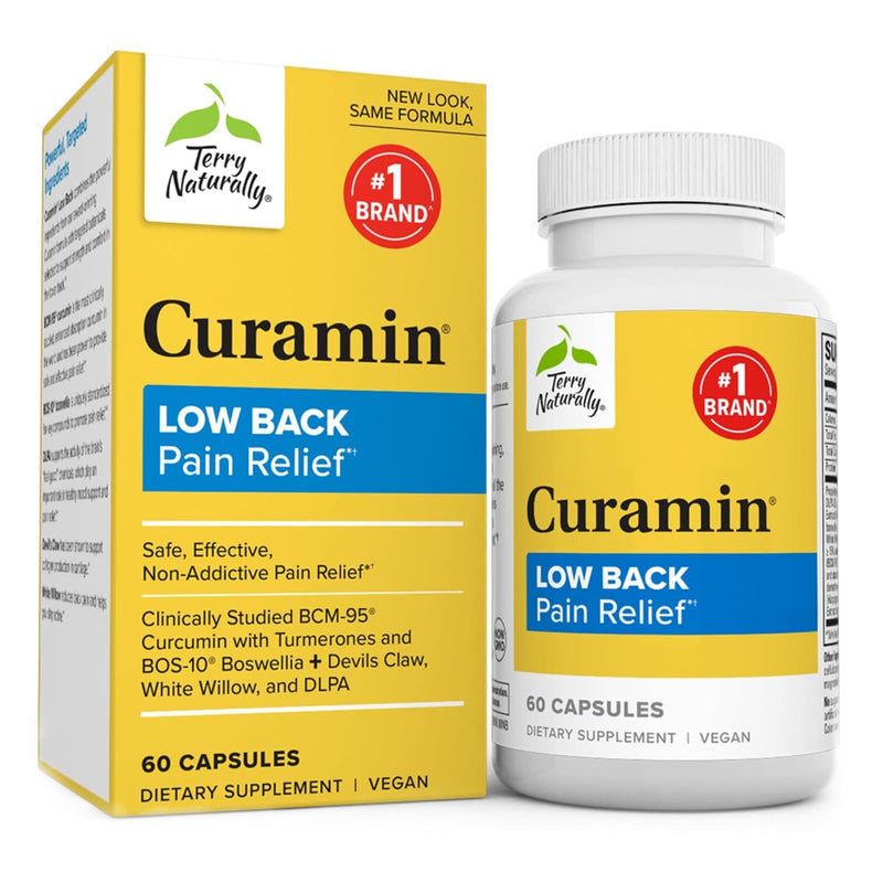 Terry Naturally Curamin Low Back Pain 60 Caps - DailyVita
