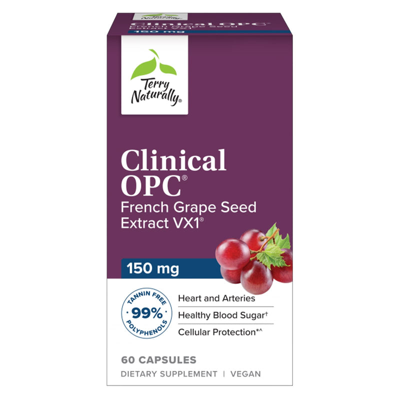 Terry Naturally Clinical OPC - 150 mg 60 Caps - DailyVita