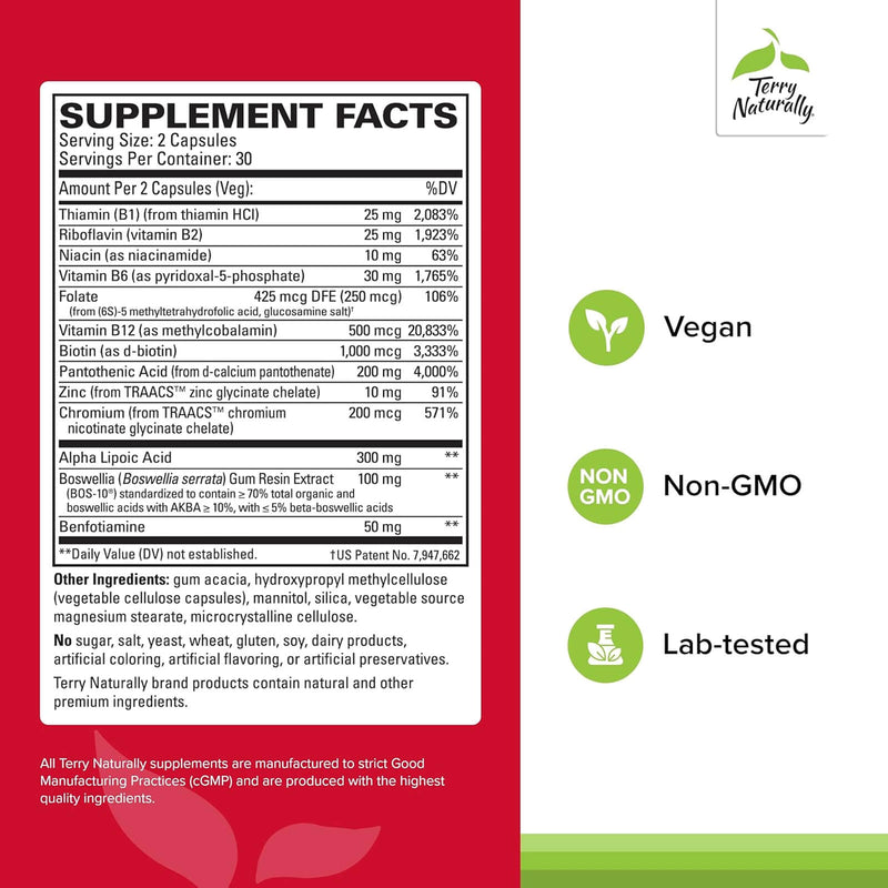 Terry Naturellement sain et nerfs 60 Caps