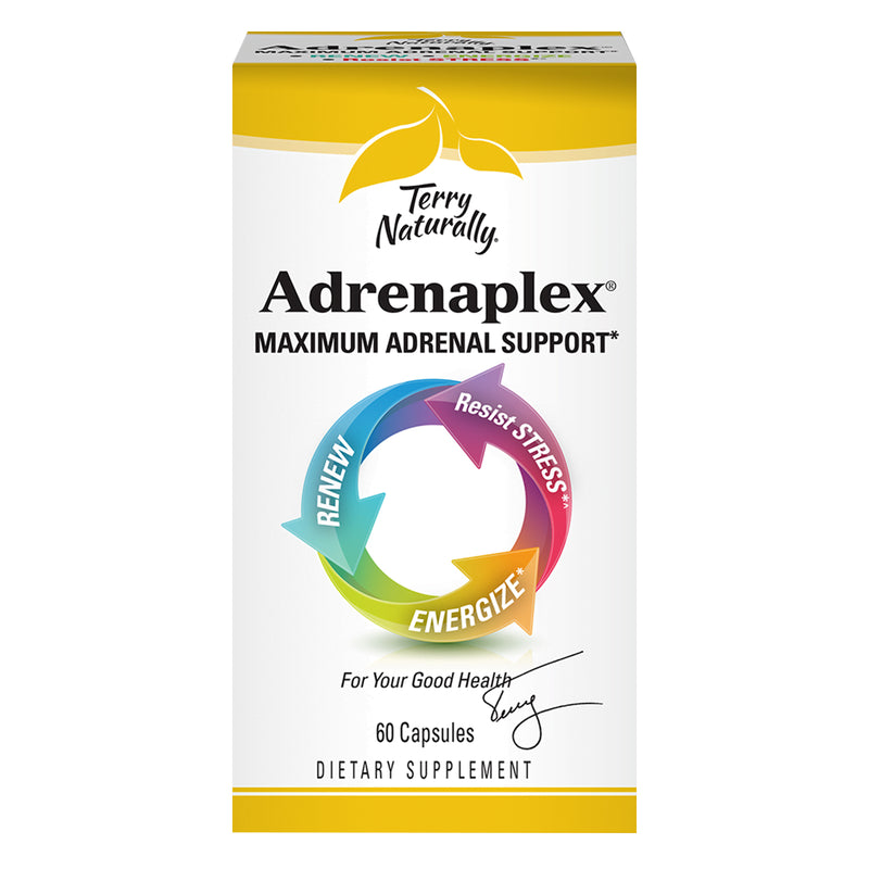 CLEARANCE! Terry Naturally Adrenaplex 60 Caps, BEST BY 12/2025 - DailyVita