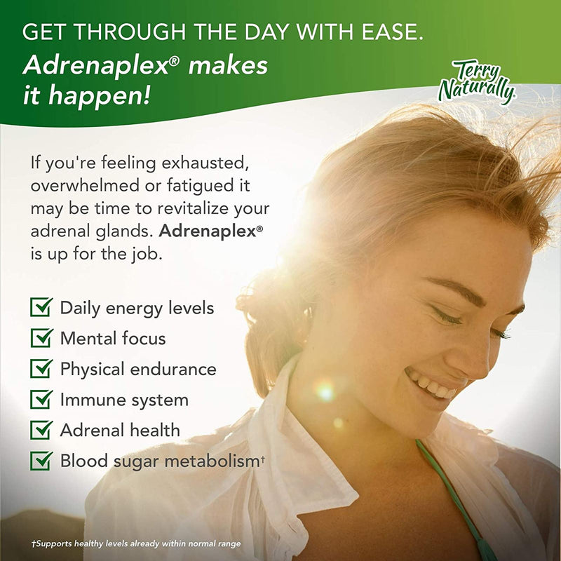 CLEARANCE! Terry Naturally Adrenaplex 60 Caps, BEST BY 12/2025 - DailyVita