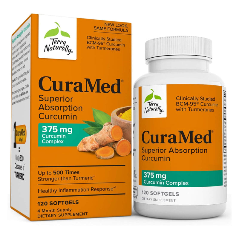 Terry Naturally CuraMed 375 mg 120 Softgels