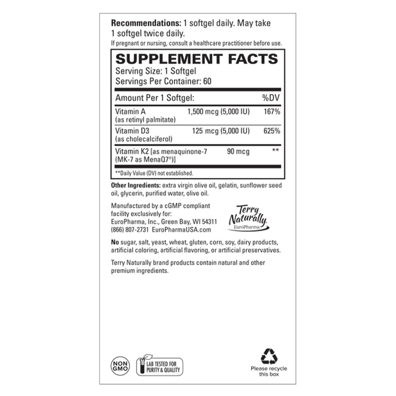 Terry Naturally Artery Strong 60 Softgels