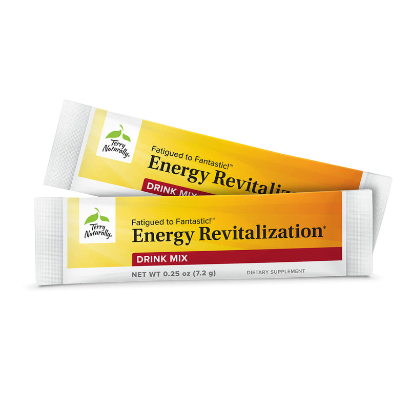 Terry Naturally Fatigue to Fatistic! Energy Revitalization Single Serve Stick Pack - Energy & Overall Health 12 Stick Packs