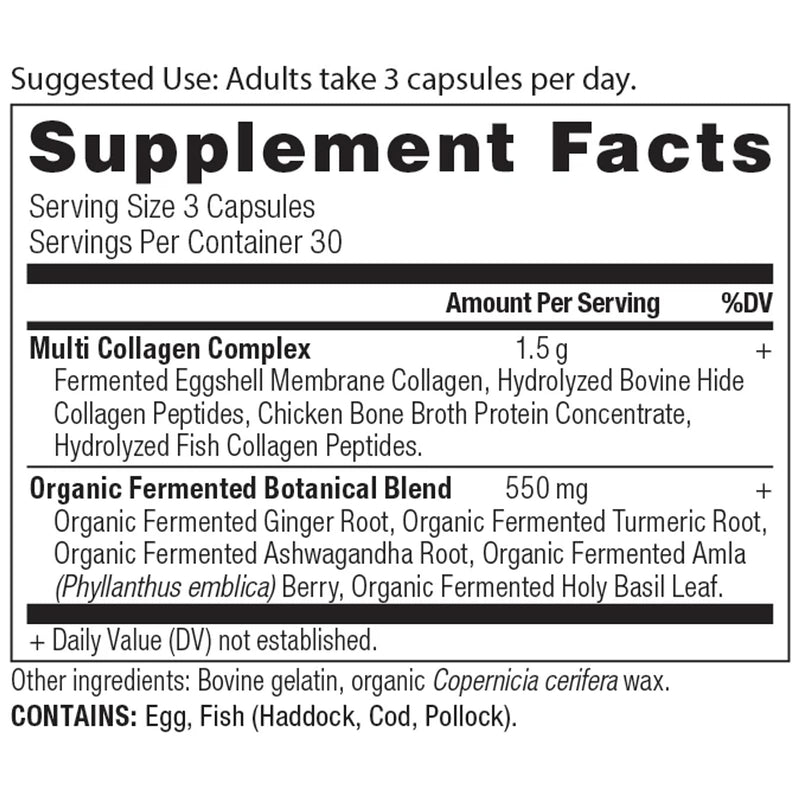 Ancient Nutrition, Multi Collagen, Capsules, 90ct - DailyVita