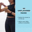 Ancient Nutrition, Multi Collagen, Protein, Pure, Tray, 40ct, 14.3 oz (404 g) - DailyVita