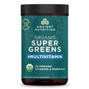 Ancient Nutrition, Organic Super Greens + Multivitamins, Powder, 25 Servings, 7.5 oz (213 g) - DailyVita