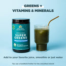 Ancient Nutrition, Organic Super Greens + Multivitamins, Powder, 25 Servings, 7.5 oz (213 g) - DailyVita