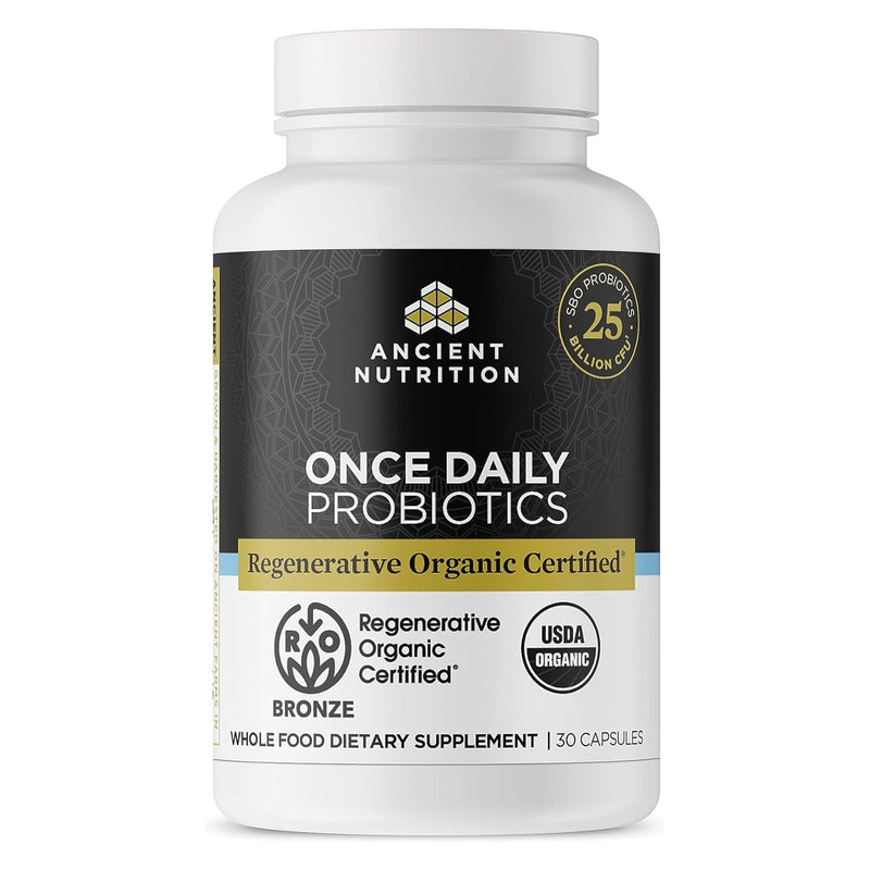 Ancient Nutrition, ROC, Capsules, Daily Probiotics 25B, Once Daily, 30ct - DailyVita