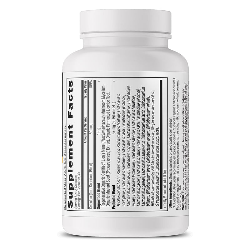 Ancient Nutrition, ROC, Capsules, Gut Recovery Probiotics 50B, 60ct - DailyVita