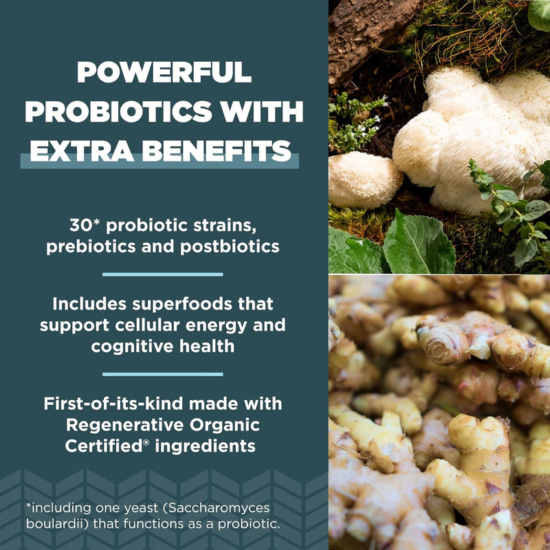 Ancient Nutrition, ROC, Capsules, Extra Strength Probiotics 50B, 60ct - DailyVita