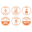 Ancient Nutrition, Keto, Protein, Chocolate, 17 Servings, 20.3 oz (576.3 g) - DailyVita