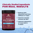 Ancient Nutrition, Multi Collagen, Protein, Vanilla, 45 Servings, 16.7 oz (472.5 g) - DailyVita