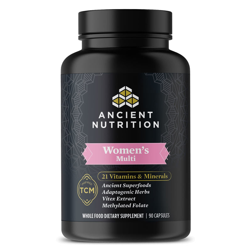 CLEARANCE! Ancient Nutrition, Ancient Nutrients, Capsules, Womens Multi, 90ct, BEST BY 12/2025 - DailyVita
