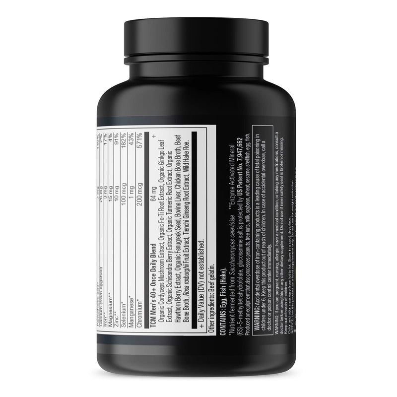 CLEARANCE! Ancient Nutrition, Ancient Nutrients, Capsules, Mens Multi Once Daily 40+, 30ct, BEST BY 01/2026 - DailyVita