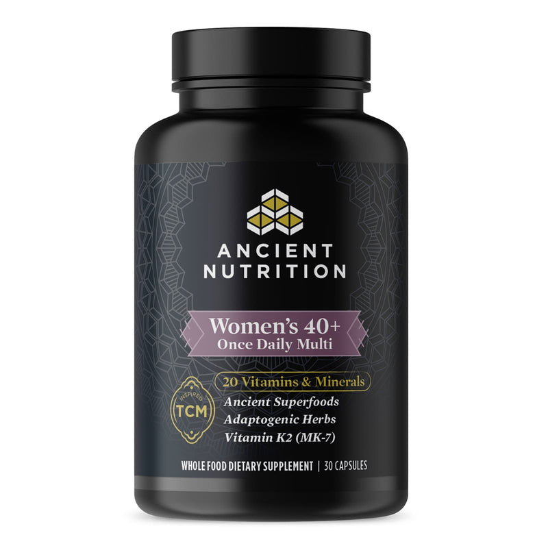 Ancient Nutrition, Ancient Nutrients, Capsules, Womens Multi Once Daily 40+, 30ct - DailyVita
