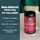 Ancient Nutrition, Multi Collagen, Protein, Beauty Within, Guava Passionfruit, 45 Servings, 18.3 oz (517.5 g) - DailyVita