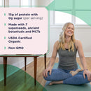 Ancient Nutrition, Organic Plant Protein, Powder, Vanilla, 12 Servings, 11.5 oz (325.5 g) - DailyVita