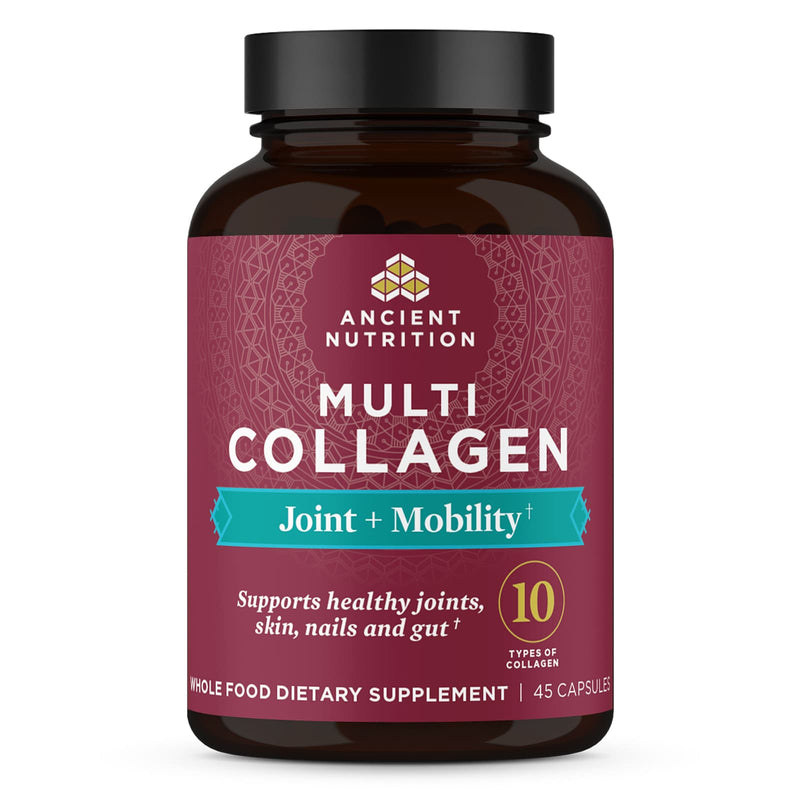 Ancient Nutrition, Multi Collagen, Capsules, Joint + Mobility, 45ct - DailyVita