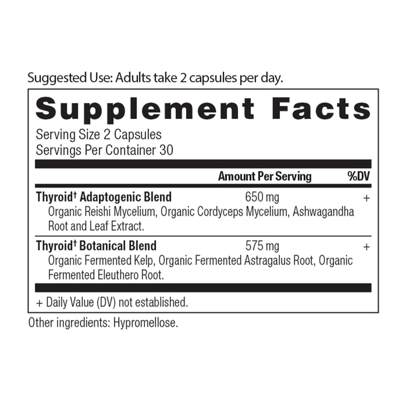 Ancient Nutrition, Ancient Herbals, Thyroid, 60ct - DailyVita
