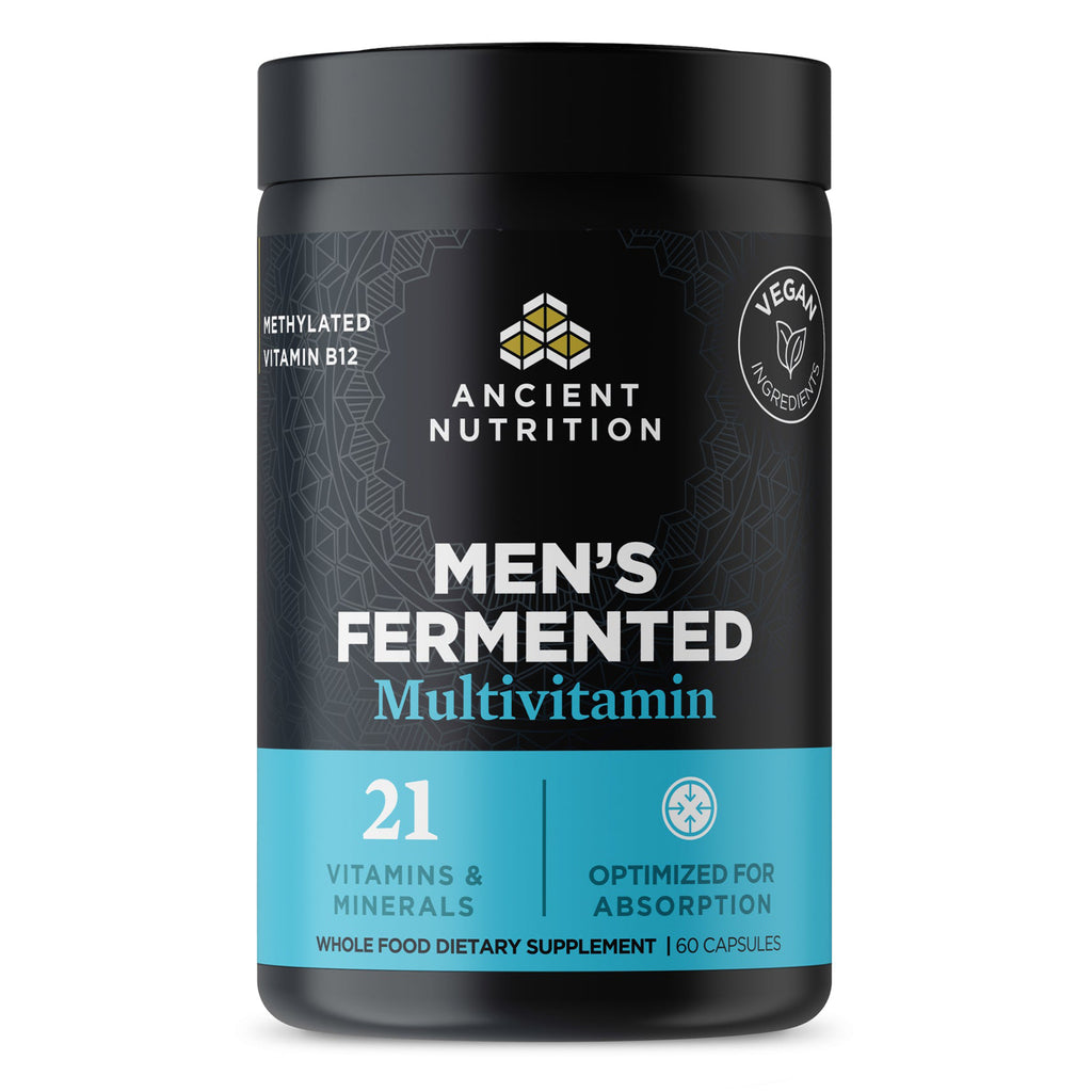 Ancient Nutrition Men's Fermented Multi - 60 Capsules - DailyVita