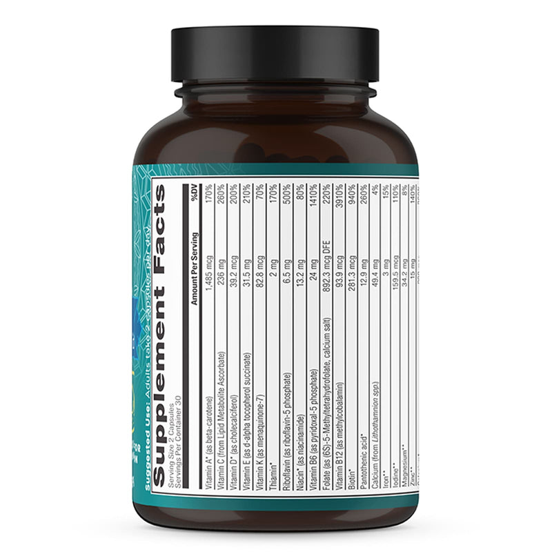 CLEARANCE! Ancient Nutrition Men's Fermented Multi - 60 Capsules, BEST BY 02/2026 - DailyVita