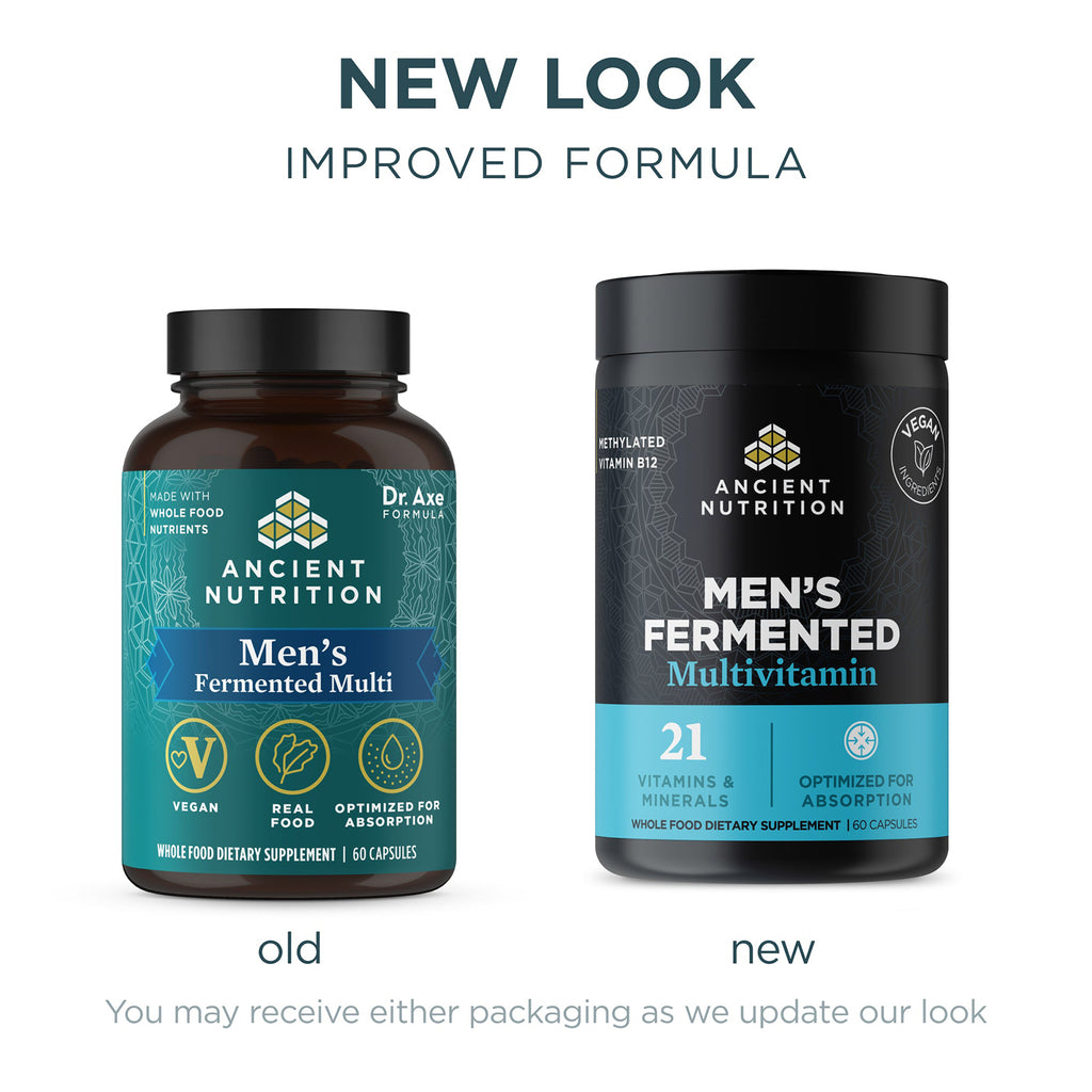 Ancient Nutrition Men's Fermented Multi - 60 Capsules - DailyVita