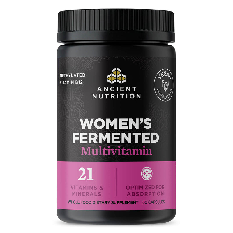 Ancient Nutrition Multi Fermentado Feminino - 60 Cápsulas