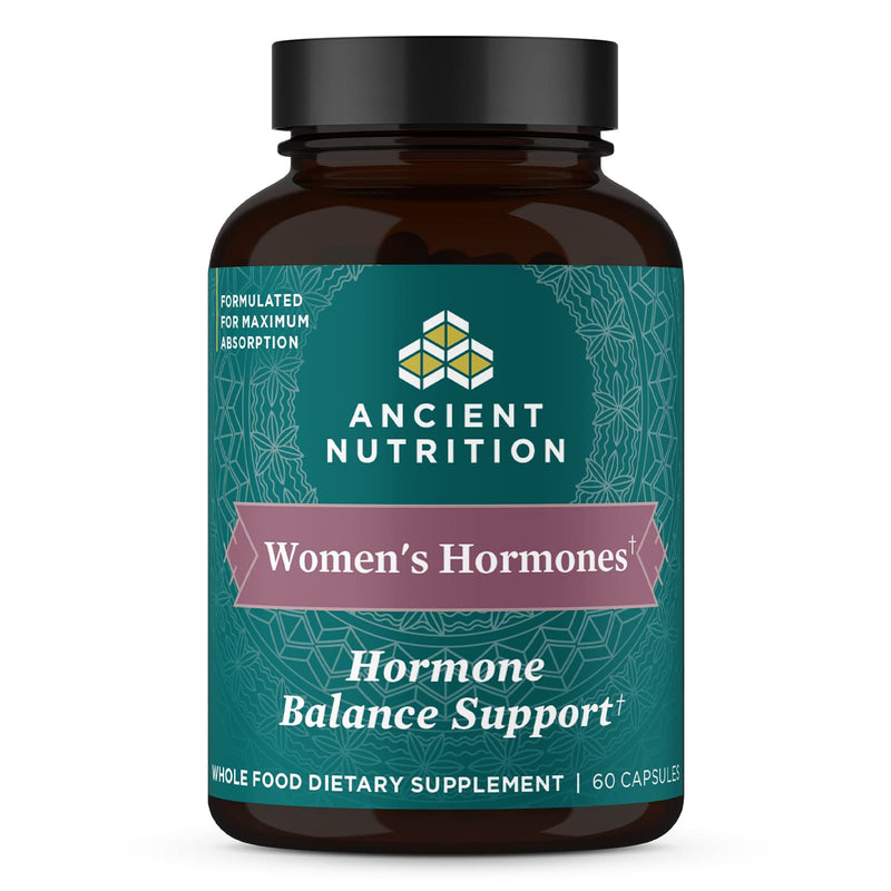 CLEARANCE! Ancient Nutrition, Ancient Herbals, Womens Hormones, Capsules, 60ct, BEST BY 12/2025 - DailyVita