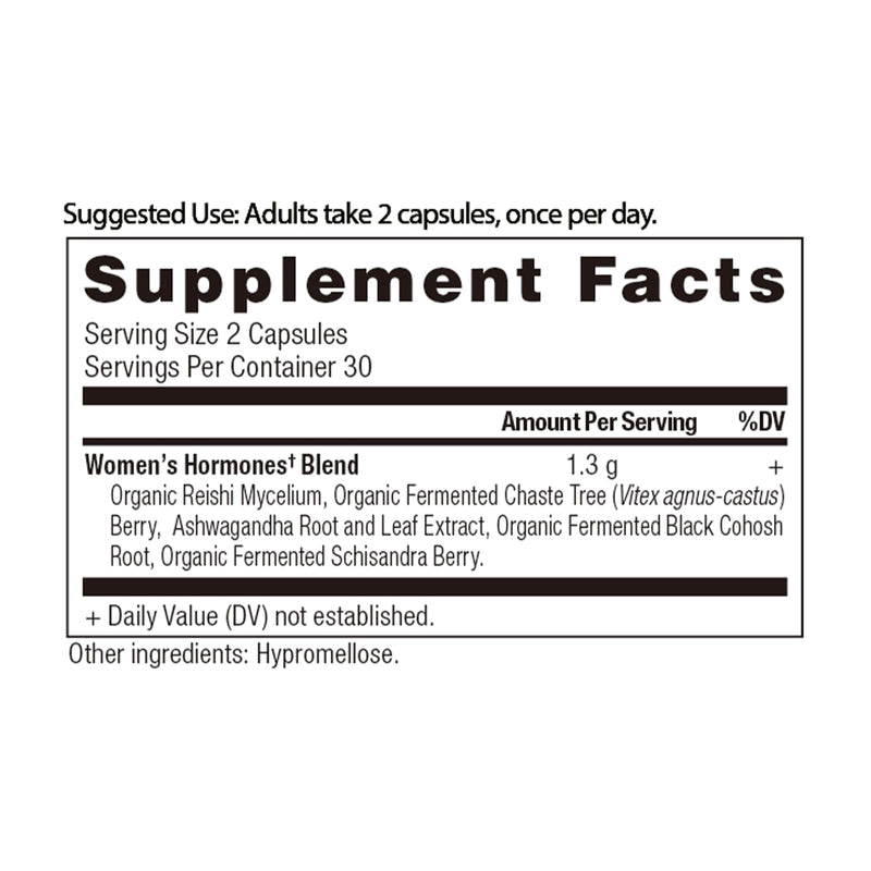 CLEARANCE! Ancient Nutrition, Ancient Herbals, Womens Hormones, Capsules, 60ct, BEST BY 12/2025 - DailyVita