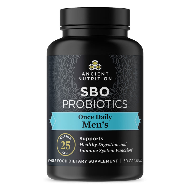 Ancient Nutrition, SBO Probiotics, Once Daily, Mens, 30ct - DailyVita