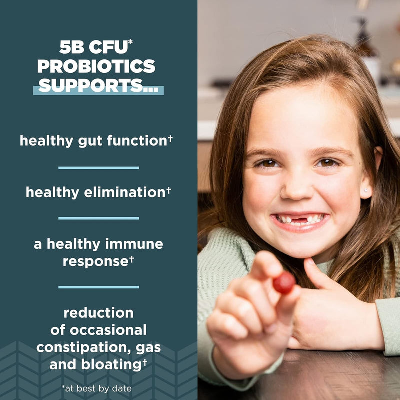 Ancient Nutrition, SBO Probiotic, Gummy 5b CFU, Kids, Berry, 30ct - DailyVita