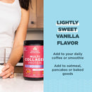 Ancient Nutrition, Multi Collagen, Protein, Brain Boost, Vanilla, 45 Servings, 16.03 oz (454.5 g) - DailyVita