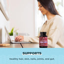 Ancient Nutrition, Multi Collagen, Capsules, Brain Boost, 90ct - DailyVita