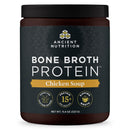 Ancient Nutrition, Bone Broth Protein, Chicken Soup, 15 Servings, 11.37 oz (323 g) - DailyVita