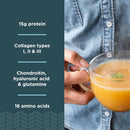 Ancient Nutrition, Bone Broth Protein, Chicken Soup, 15 Servings, 11.37 oz (323 g) - DailyVita