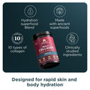 Ancient Nutrition, Multi Collagen Advanced, Powder, Hydrate, Lemon Lime 30 Servings, 17 oz (483 g) - DailyVita